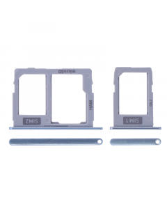 Sim Card Tray and MicroSD Card Tray for Samsung Galaxy J5 Pro (J530/2017)(Blue)
