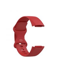 Silicone Strap for Fitbit Charge5(103 108mm)(Red)