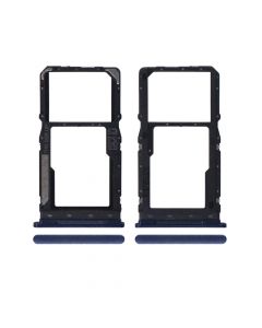 Single Sim Card Tray for Motorola G Play (2023)(Dark Bliue)(US Version)