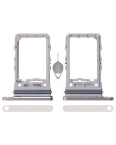 Sim Card Tray for Samsung Galaxy Z Flip3 5G(With Card Needle)(Sliver)