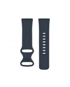 Silicone Strap for Fitbit Versa 3(100 102mm)(Midnight Blue)