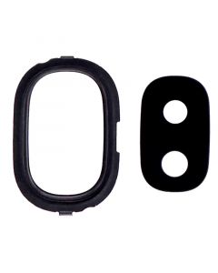 Back Camera Lens With Bracket for Samsung Galaxy J4 (J400/2018) (Black)