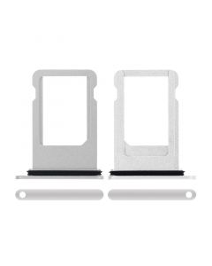 Sim Card Tray with Waterproof Gasket Ring for iPhone 7 Plus(Silver)