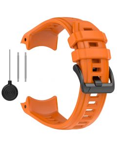 Silicone Strap for Garmin Instinct 3(50mm)(Orange)