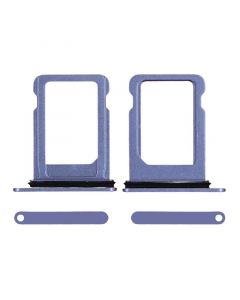 Single Sim Card Tray for iPhone 12 Mini (Purple)