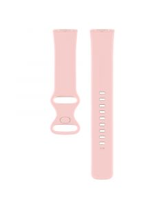 Silicone Strap for Fitbit Versa 3(100 140mm)(Pink Sand)