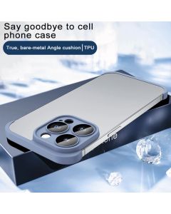 Corner pad protective case for iPhone 14 Pro Max (TPU)(Blue)