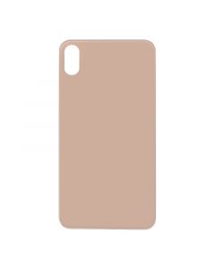 Back Glass Cover for iPhone XS Max (for iPhone/Large Camera Hole) - Gold