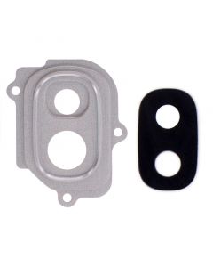 Back Camera Lens With Bracket for Samsung Galaxy J7 (J737/2018) (Gold)