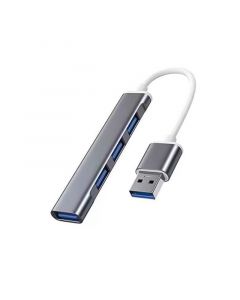 USB 3.0 Hub, 4 Port USB Hub Splitter,Portable USB Adapter (0.65ft)
