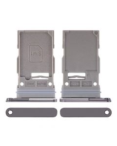Single Sim Card Tray for Samsung Galaxy S22 Ultra (Black)