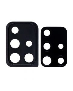 Back Camera Glass Lens and Cover Bezel Ring for Samsung Galaxy A51 (A515/2019) (Black)