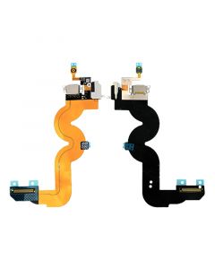 Headphone Jack with Charging Port Flex Cable for iPod Touch 5(White)