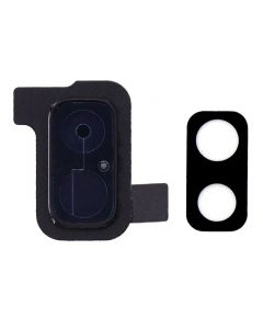 Back Camera Lens With Bracket for Samsung Galaxy J6 Plus (J610/2018) (Black)