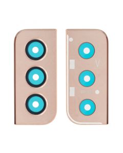 Back Camera Lens With Bezel Ring for Samsung Galaxy S21 Plus (Gold)