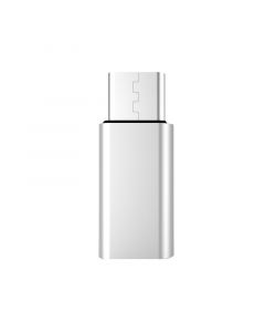 USB C Female to Micro USB Male Adapter (Aluminum)
