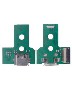 USB Charging Port Board W/ 12Pin Flex Cable for Sony PlayStation 4 Controllers (JDS-030)