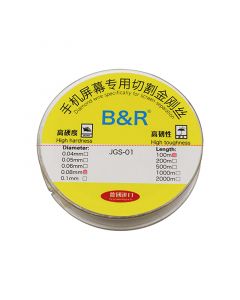 Diamond wire specifically for screen separation(JGS-01)(Length:100m/Diameter:0.08mm)