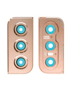 Back Camera Lens With Bezel Ring for Samsung Galaxy S21 (Gold)