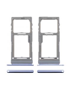 Single Sim Card Tray for Samsung Note 10 Lite (Blue)