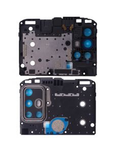 Bottom Back Camera Lens With Bracket for Motorola Moto G30 (XT2129 / 2021) (Black)