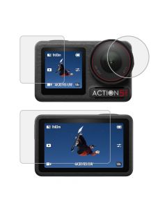 Regular Tempered Glass for DJI OSMO Action 5 Pro(3 piece set)