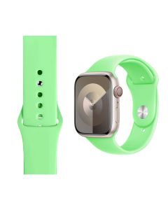 Silicone Strap for Apple iWatch Series (38/40/41MM)(Official Mint)