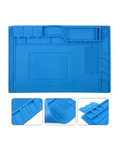 Blue Rubber Work Mat(S-160)(450mmX300mm)