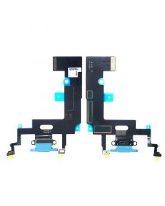 Charging Port Flex Cable(With Mic,Antenna) for iPhone XR(Blue)
