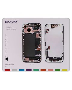 Magnetic Screw Position Memory Pad Set for iPhone 15