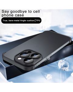 Corner pad protective case for iPhone 12 Pro (TPU)(Black)