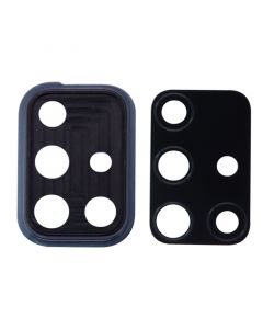 Back Camera Glass Lens and Cover Bezel Ring for Samsung Galaxy A71 (A715/2020) (Blue)