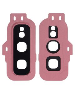 Back Camera Lens with Cover Bezel Ring for Samsung Galaxy S10E (Pink)