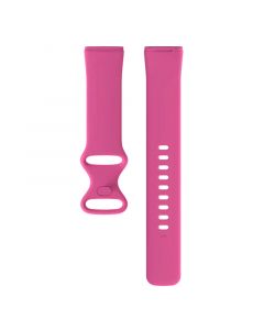 Silicone Strap for Fitbit Versa 3(100 140mm)(Rose Red)