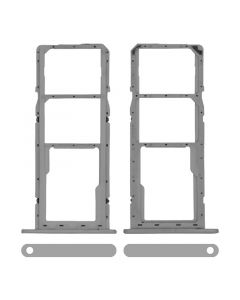 Sim Card Tray and MicroSD Card Tray for Samsung Galaxy A11 (A115/2020) (White)