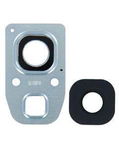 Back Camera Glass Lens and Cover Bezel Ring for Samsung Galaxy A7 (A720/2017) (Blue)