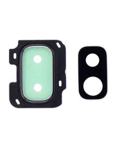 Back Camera Lens With Bracket for Samsung Galaxy J8 (J810/2018) (Black)