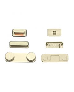 Hard Buttons(Power/Volume/Vibrator) for iPhone 5S(Gold)