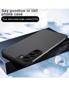 Corner pad protective case for Samsung Galaxy S24 (TPU)(Black)