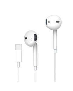 Wired Type-C Stereo Earbuds for iPhone 15/15 Plus/15 Pro/15 Pro Max/iPad Pro