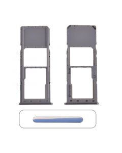Sim Card Tray and MicroSD Card Tray for Samsung Galaxy A20 (A205/2019)/A30 (A305/2019)/A50 (A505/2019)(Silver)