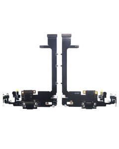 Charging Port Flex Cable With Board for iPhone 11 Pro Max (Gold)
