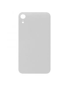Back Glass Cover for iPhone XR (for iPhone/Large Camera Hole) - White