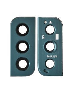 Back Camera Lens With Bezel Ring for Samsung Galaxy S22 / S22 Plus (Green)