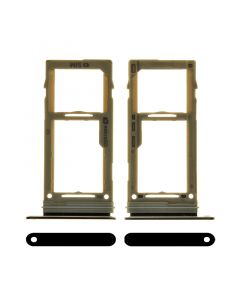 Sim Card Tray and MicroSD Card Tray for Samsung Galaxy Note 9(Black)