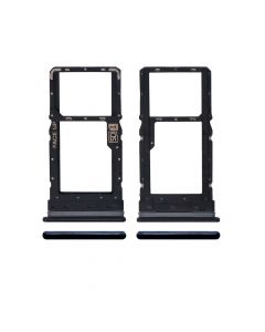 Single Sim Card Tray for Motorola G Stylus 2021(Black)(US Version)