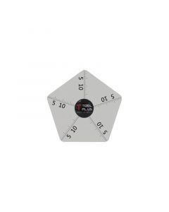 Ultra Thin Stainless Steel Pry Tool with Scale (Polygonal-A)