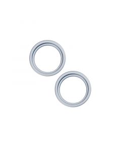 Back Camera Bezel Ring Only for iPhone 15 / 15 Plus (Blue) (2 Piece Set)