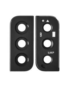 Back Camera Lens With Bezel Ring for Samsung Galaxy S22 / S22 Plus (Black)