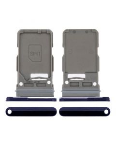 Single Sim Card Tray for Samsung Galaxy S21 Plus (Blue)